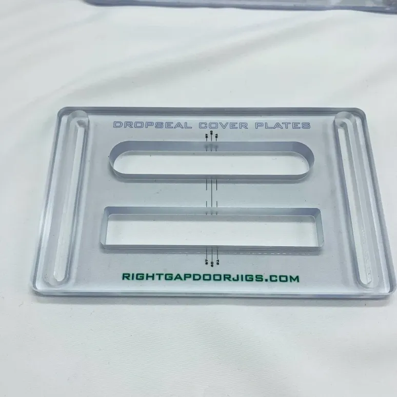 Right gap door jigs, Universal Drop Seal Cover Plate