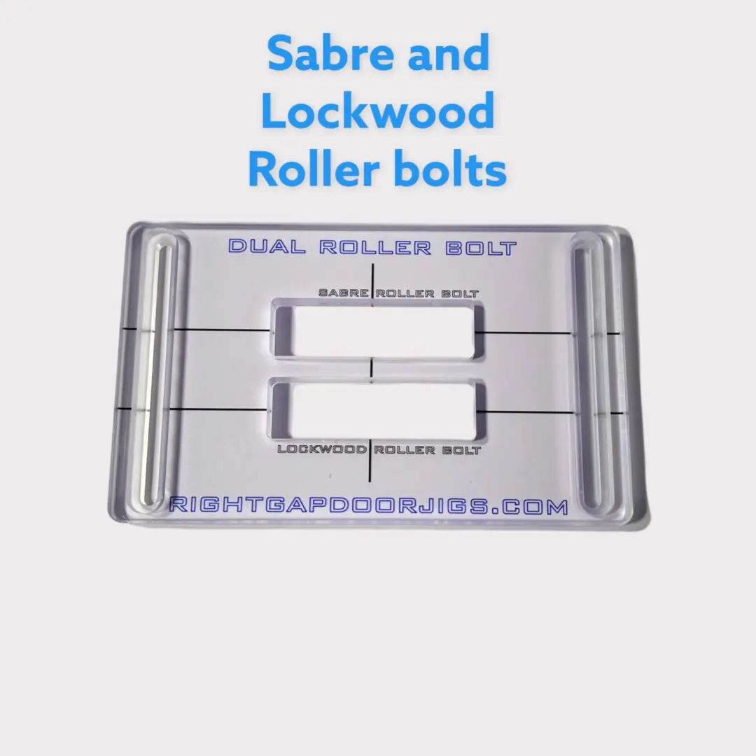 Dual Rollerbolt Face Plate