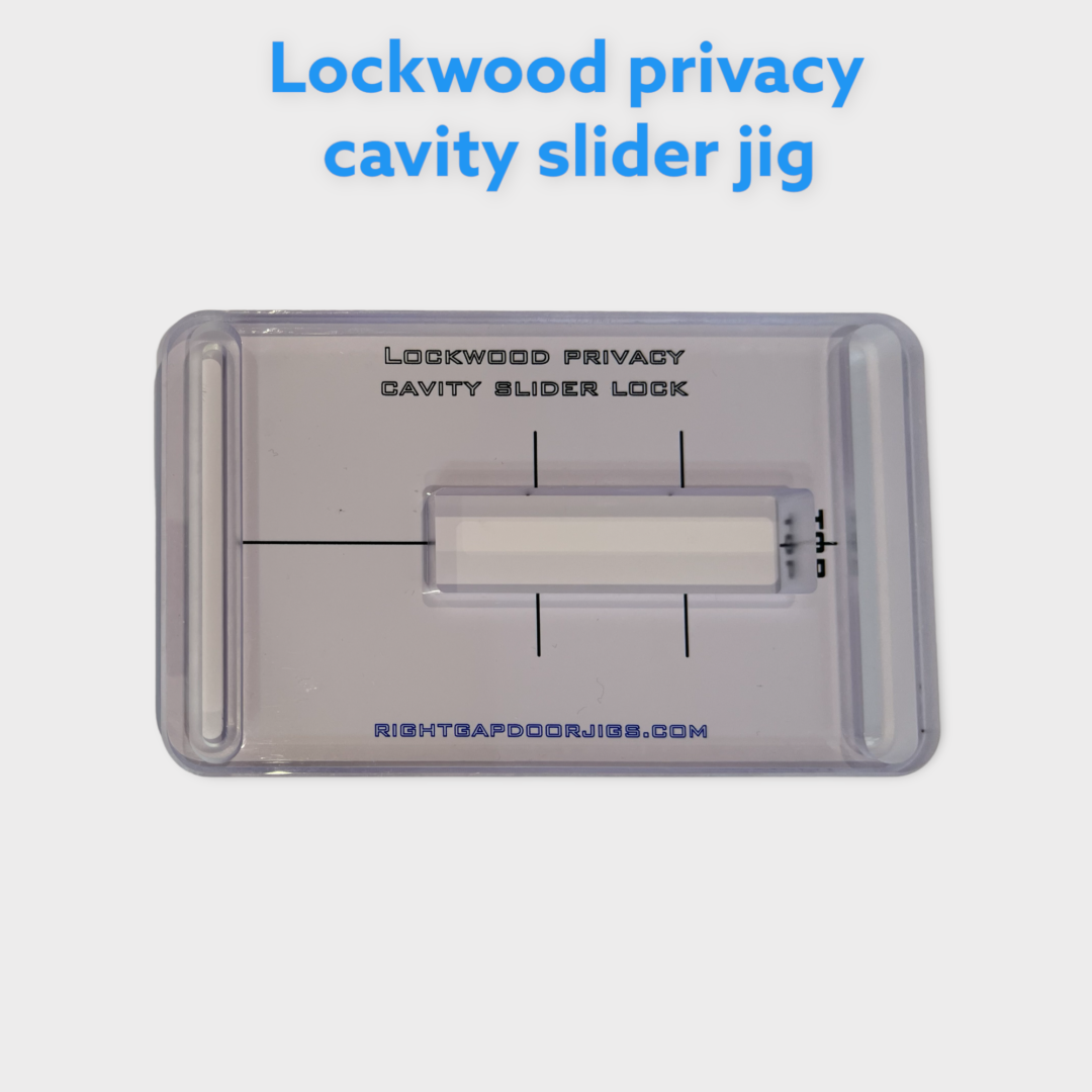 Lockwood cavity slider templates