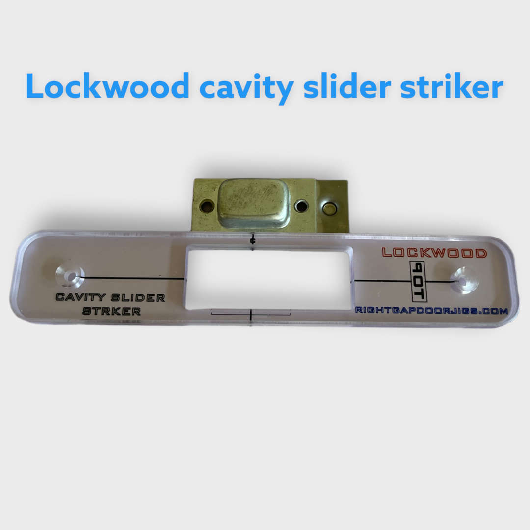 Lockwood cavity slider striker jig