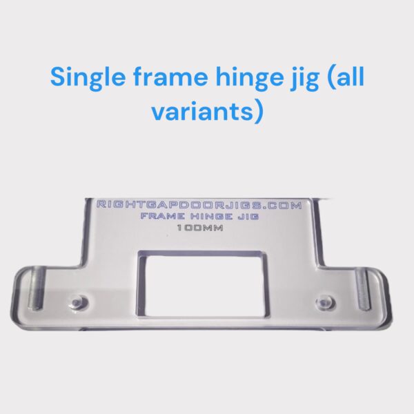 Frame Hinge Jig