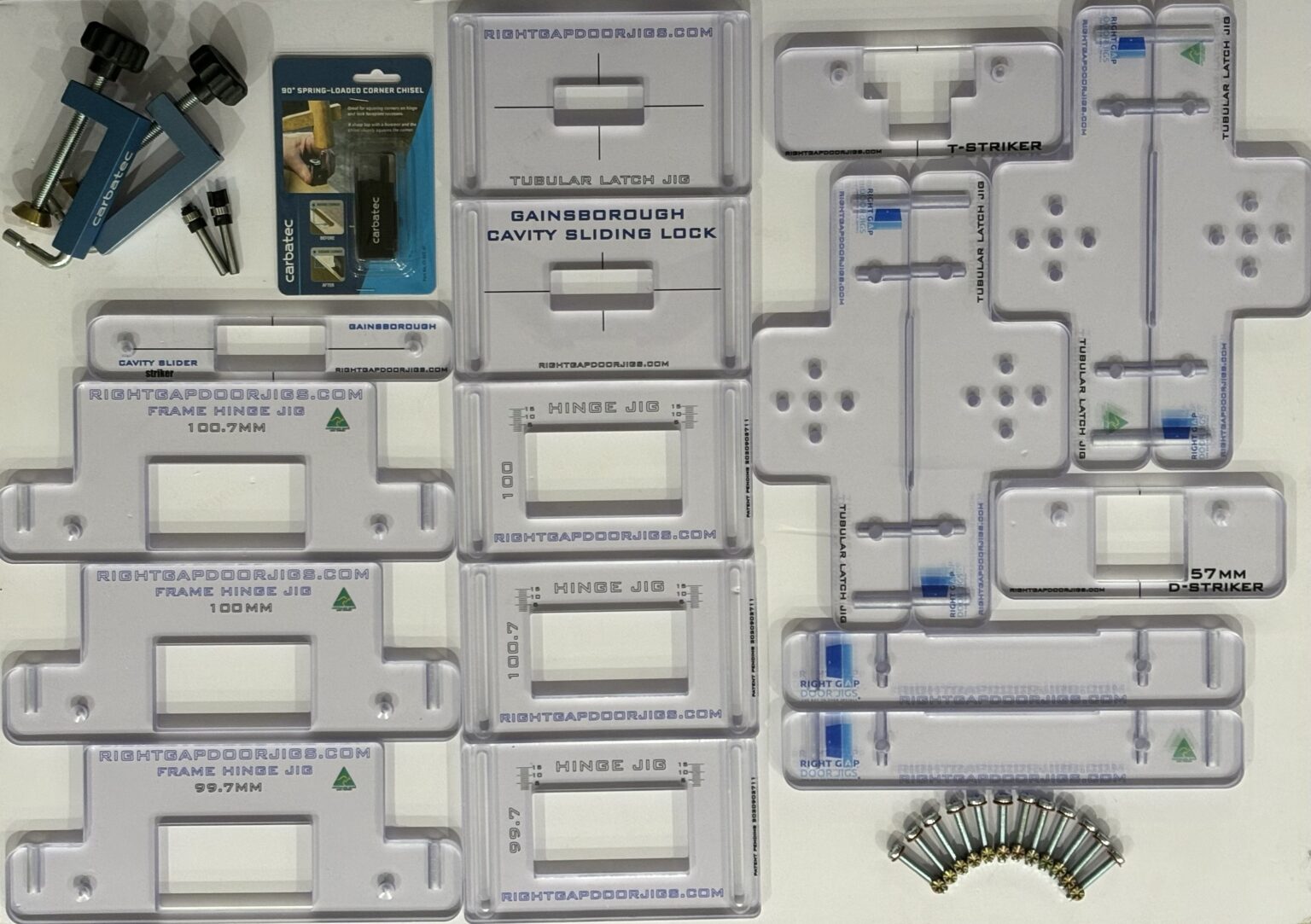 Residential Deluxe Door Installer Kit | Right gap door jigs
